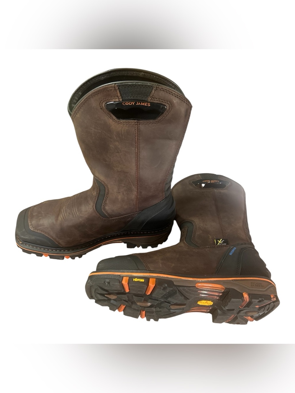 Cody James Men's Waterproof Met Guard Western Work Boots (Composite Toe)
